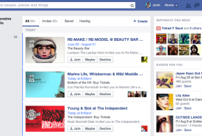 facebook events redesign